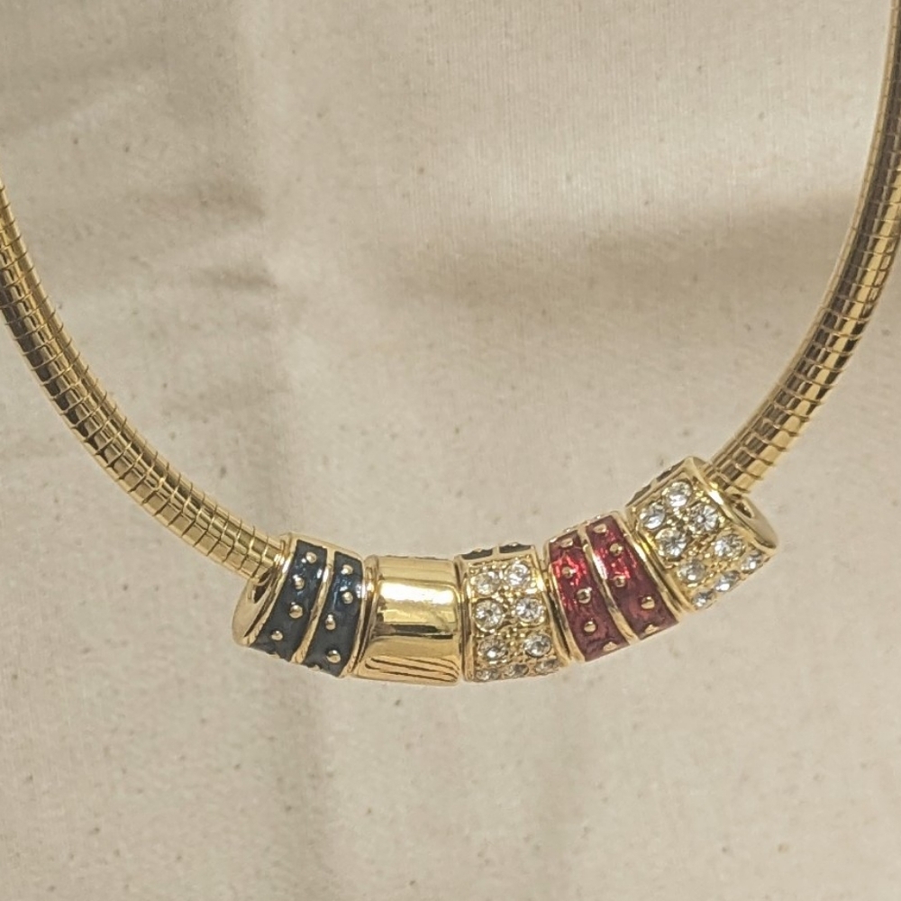 Joan Rivers Gold Charmed Necklace